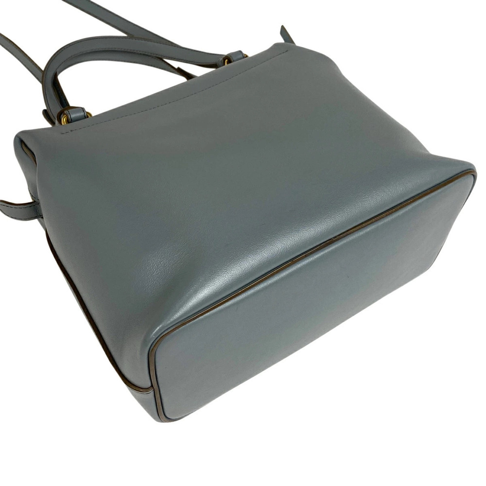 Celine Soft Cube Handbag Shoulder Bag Leather Gray - Picture 2 of 7